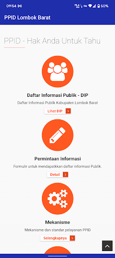 PPID Lombok Barat Screen 2