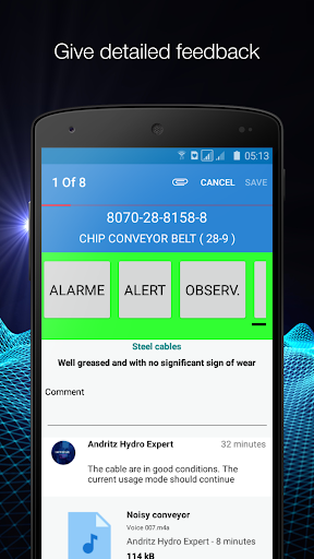 Metris Mobile Checklist Screen 3