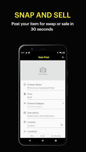 JustSwap Screen 2