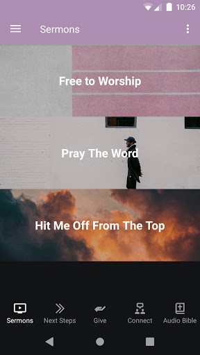 Android application Empowerment Christian Church screenshort