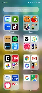 Лаунчер iOS 17 Lite