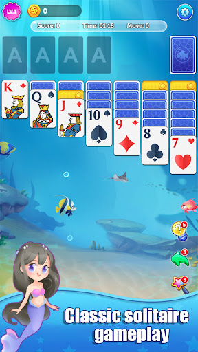 Deep Sea Solitaire 1.0.1 screenshots 1