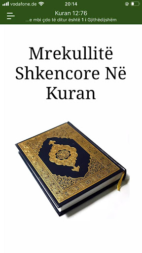 Android application Kurani & Shkenca, Femi-Ateizmi screenshort