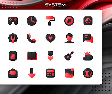 Red IconPack : LuXRed