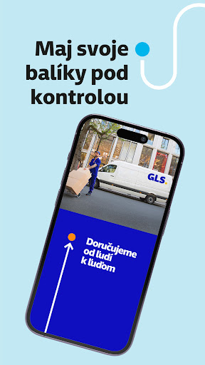 Android application GLS Slovakia screenshort