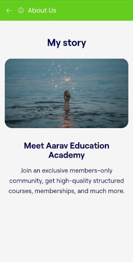 Aarav Education Screen 2
