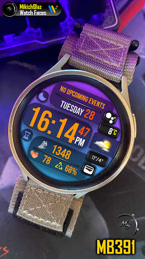 Digital Watch Face MB391 screenshot 3