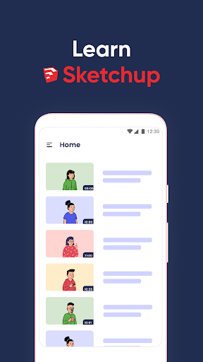 Android application Learn Sketchup screenshort