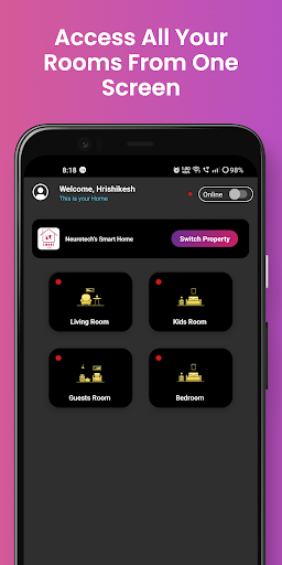 Neurotech Smart Home Screen 2