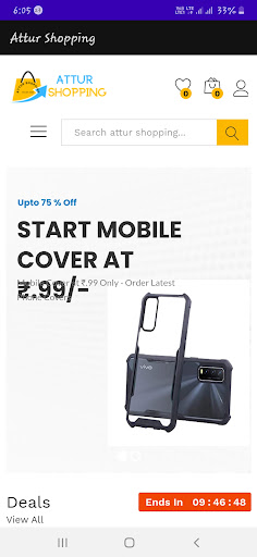 Android application Attur Shopping screenshort
