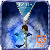 Lion Zip screen lock icon