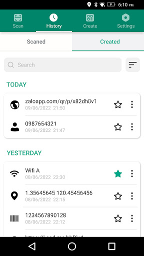 QR kod okuyucu, Barkod okuyucu