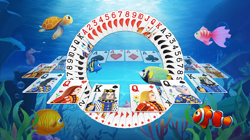 Solitaire Fish - Classic Klondike Card Game android2mod screenshots 16