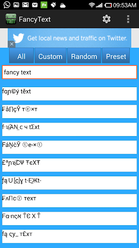 Fancy Text Screen 3