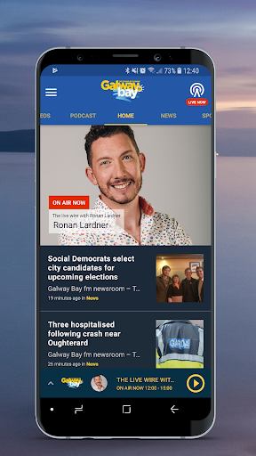Android application Galway Bay FM screenshort