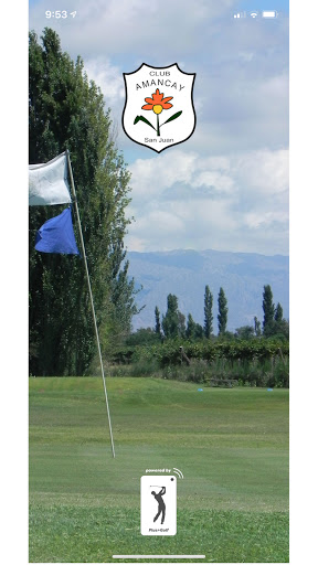 Android application Club Amancay Golf screenshort