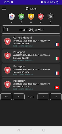 Oneex Mobile Screen 3