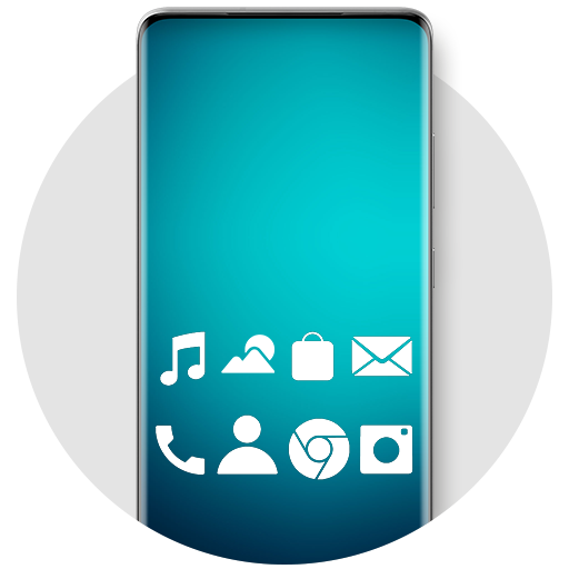 White Flat Icon Pack Baixe no Windows