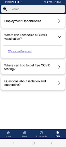 Fremont Co Public Health, WYO Screen 3