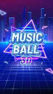 3D音樂彈球 - 音樂節奏快跑在線遊戲