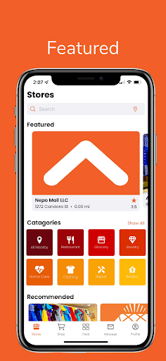 Android application Nepo screenshort