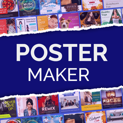 Poster Maker & flyer maker app 10.6 Icon