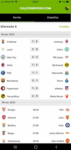 Calcionews24 Screenshot 4 - AppWisp.com