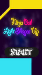 Ninja Jumping Ball : Light Shapes Up