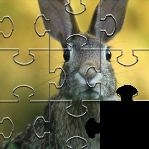 Rabbits Jigsaw Puzzles Games logo