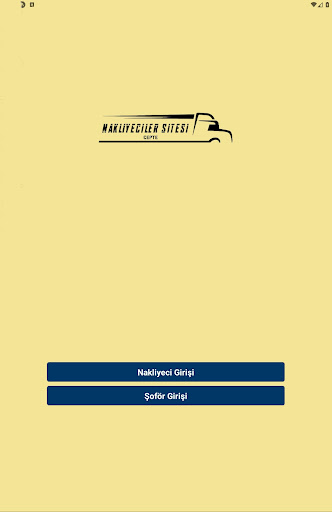 Nakliyeciler Sitesi Cepte