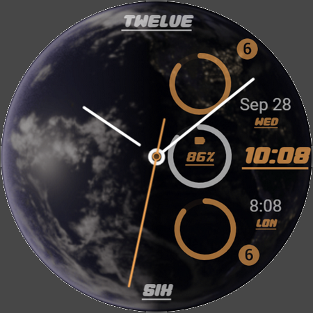 TO THE WORLD - WATCH FACE Screen 2
