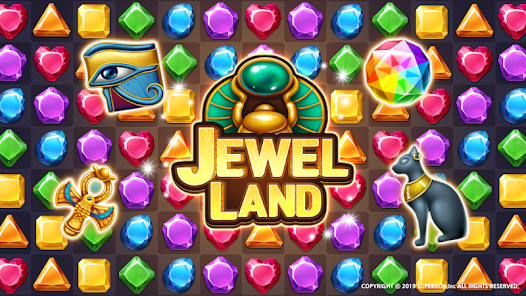Jewel Landu00ae : Match 3 puzzle  screenshots 1