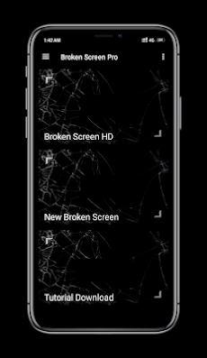 Broken Screen Prank - Proのおすすめ画像1