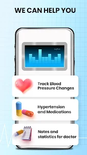 Blood pressure app BP Tracker