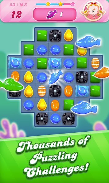 Candy Crush Saga v1.267.0.2 MOD APK [Unlocked All] for Android