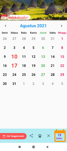 Indokalender Kalender Indonesi Screen 2