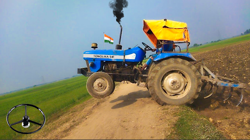 Android application Tractor Trolley Simulator 2024 screenshort