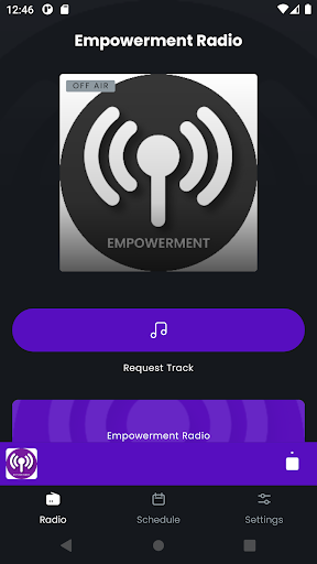 Android application Empowerment Radio screenshort
