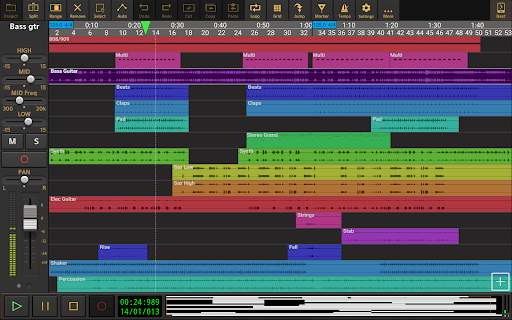 Screenshot of Audio Evolution Mobile TRIAL