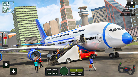 Screenshot 2 ciudad vuelo piloto juego 3d android