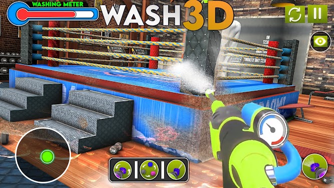 #1. Power Wash 3D Simulator (Android) By: Hashtag Gaming Studio
