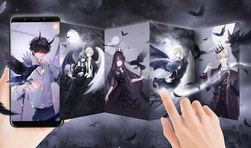Anime Demon Angel Live Wallpaper - Latest version for Android - Download APK