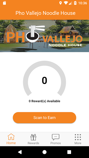 Android application Pho Vallejo Noodle House screenshort