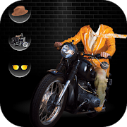 Men Moto Photo Suit