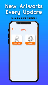 Screenshot 4 Draw Twice kpop Face art easy android