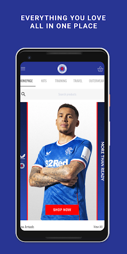 Rangers Store Screen 2