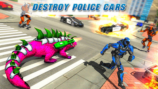 Crocodile Robot Car Game 3d 1.45 screenshots 3
