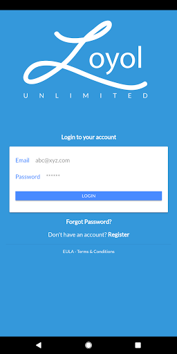 Loyol Unlimited Screen 2
