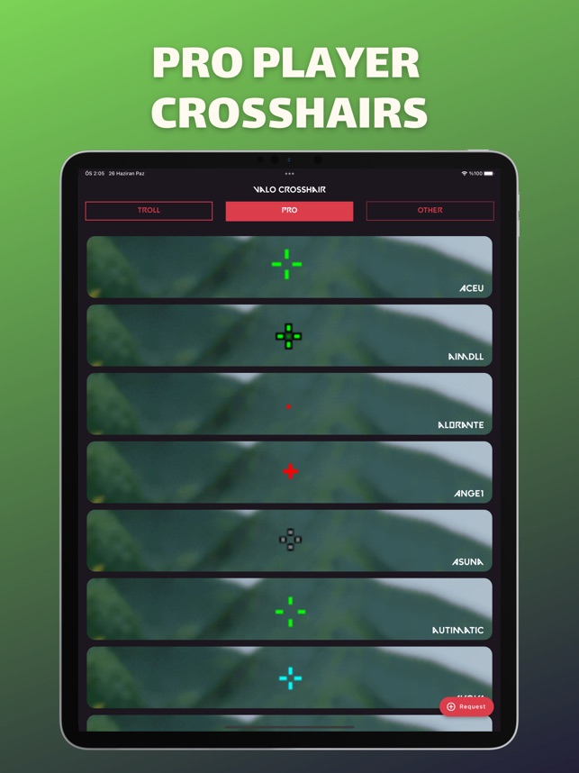 #8. Valo Crosshair (Android) Podle: Mehmet Ali Demir