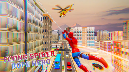 Spider Rope Hero Vice Town - Superhero Games